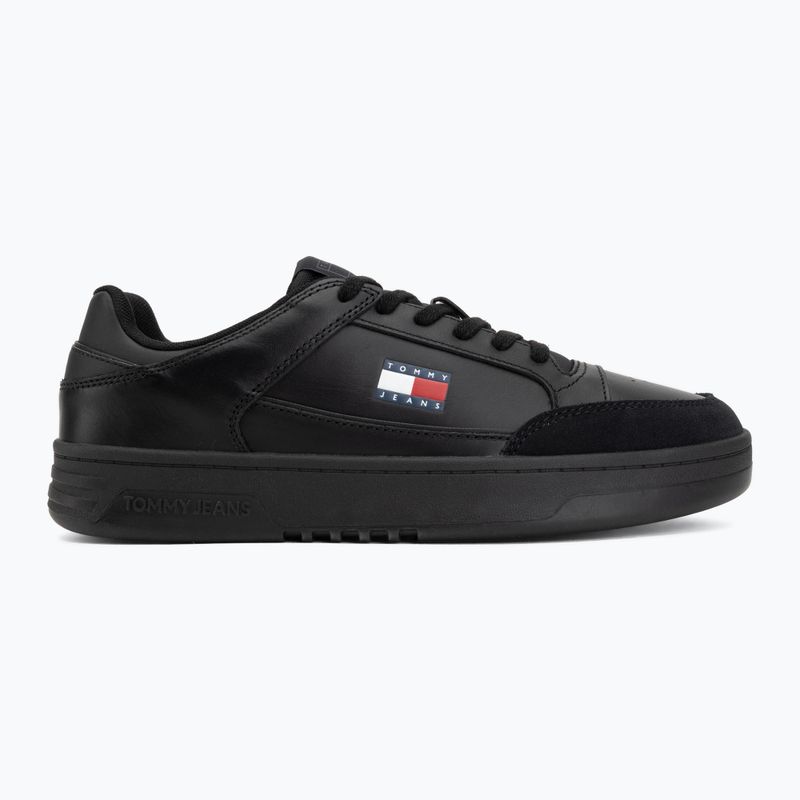 Herren Schuhe Tommy Jeans Cupsole Leather black 2