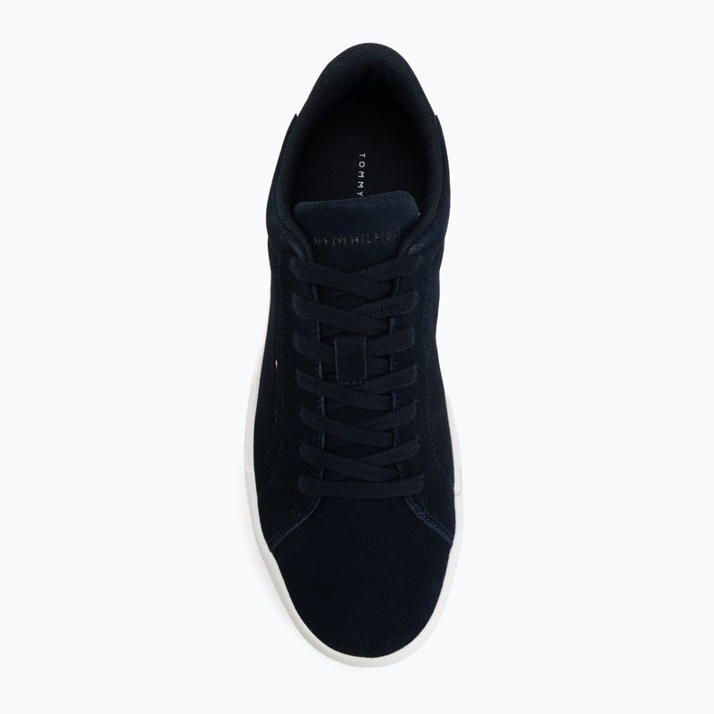 Herren Schuhe Tommy Hilfiger Court Core Suede desert sky 5
