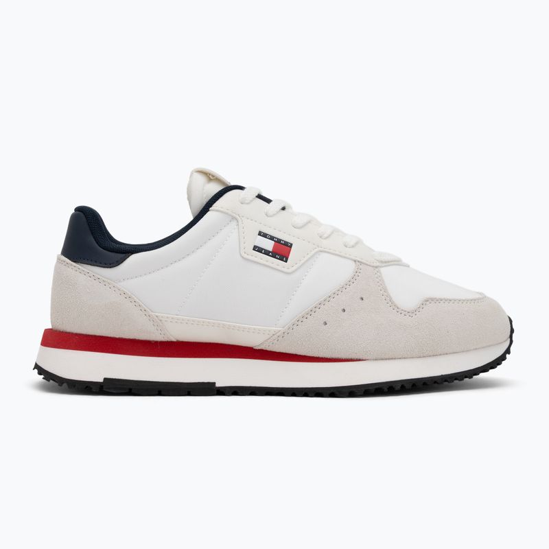 Tommy Jeans Herrenschuhe Eva Runner Leather red/white/blue 2