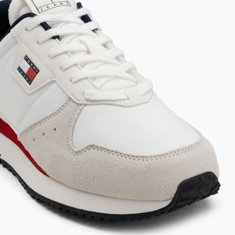 Tommy Jeans Herrenschuhe Eva Runner Leather red/white/blue 7