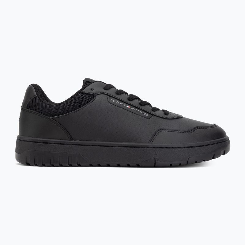 Herren-Sneaker Tommy Hilfiger Basket Core Lite Leather black 2