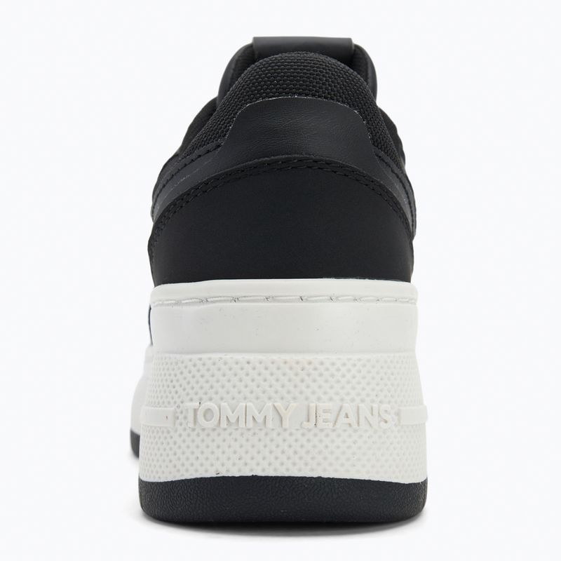 Tommy Jeans Damen Schuhe Retro Basket Flatform schwarz 6