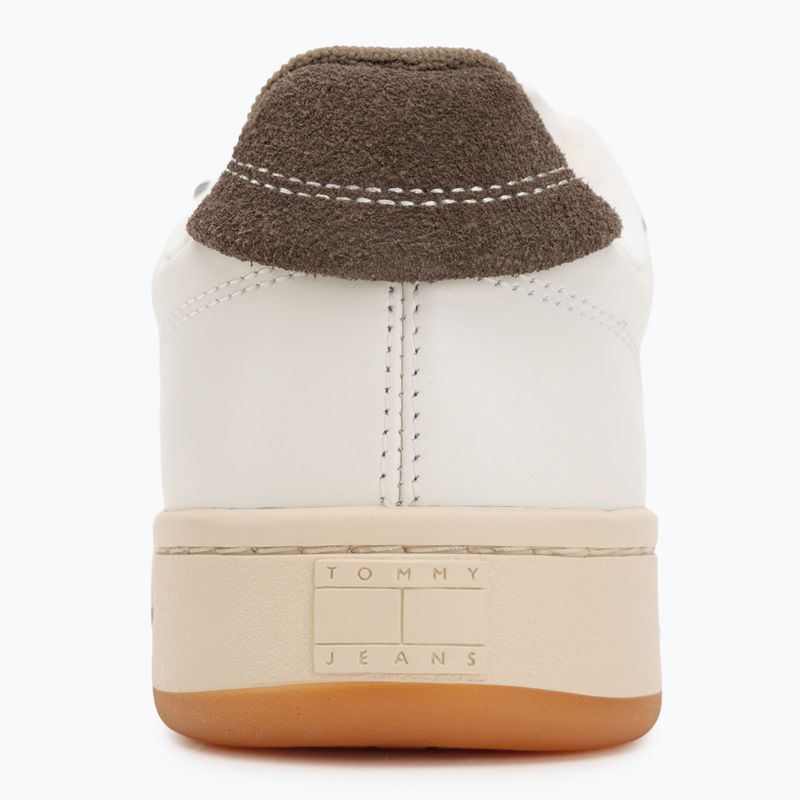 Tommy Jeans Archiv Court Damenschuhe elfenbein/homestead 6