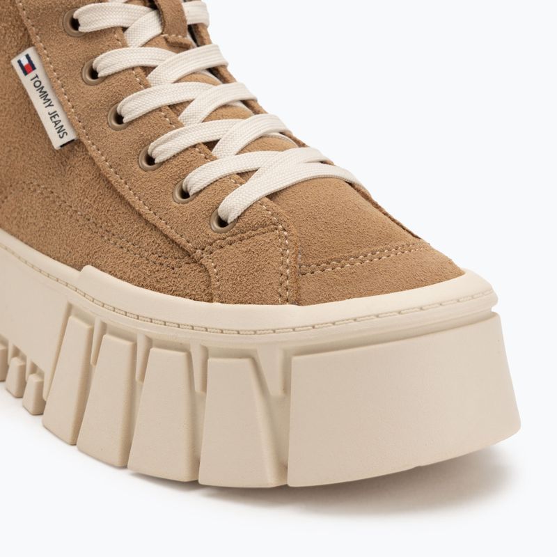 Tommy Jeans Damenschuhe Vulc Flatform Suede Wl bronze twist 7