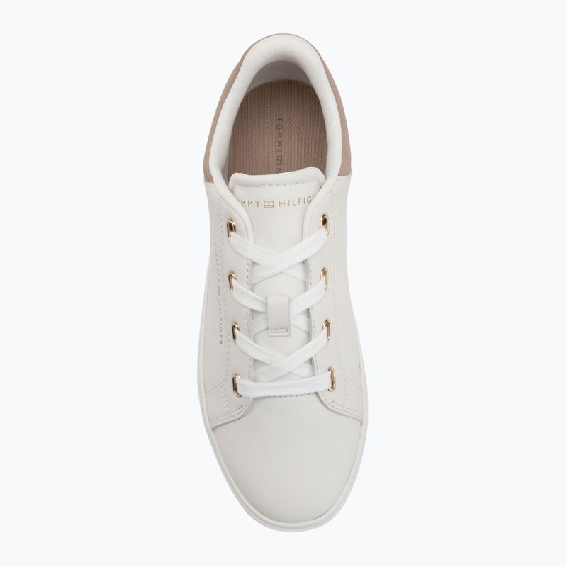 Damenschuhe Tommy Hilfiger Casual Cupsole ecru/coastal taupe 5