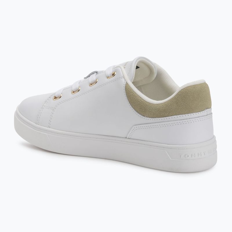 Damenschuhe Tommy Hilfiger Casual Cupsole white/earth sage 3