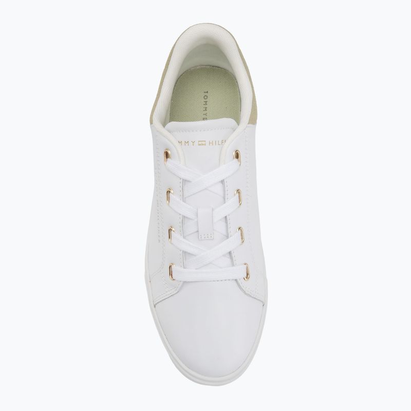 Damenschuhe Tommy Hilfiger Casual Cupsole white/earth sage 5