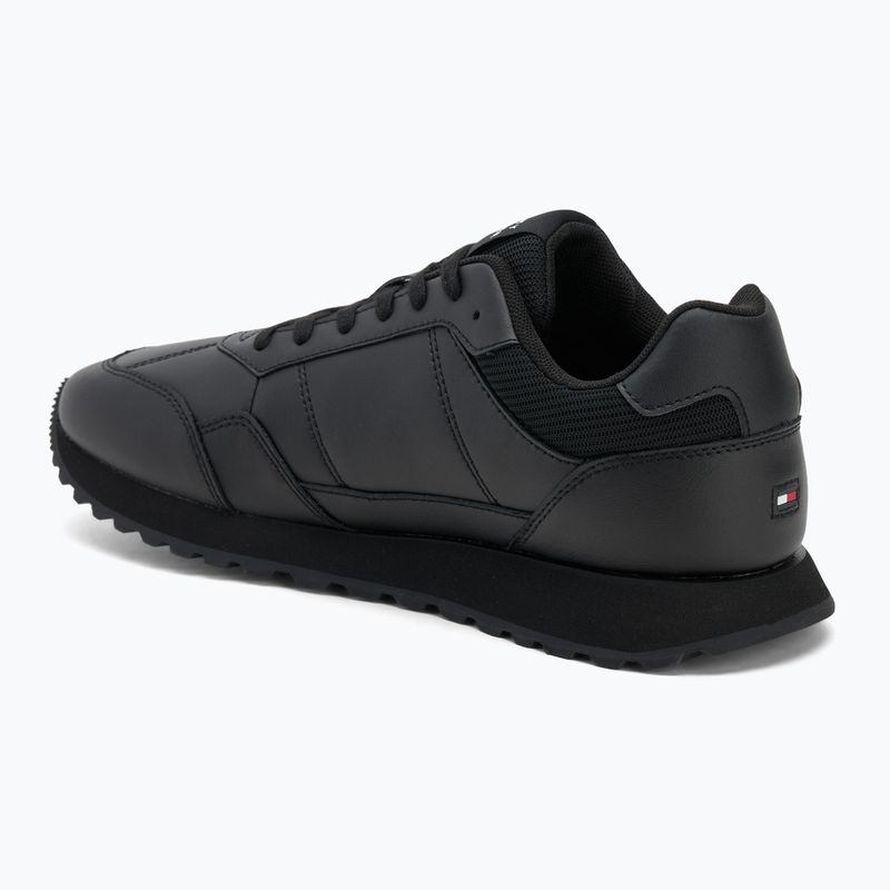 Herren Schuhe Tommy Hilfiger New Runner Eva Lth Stripes schwarz 3