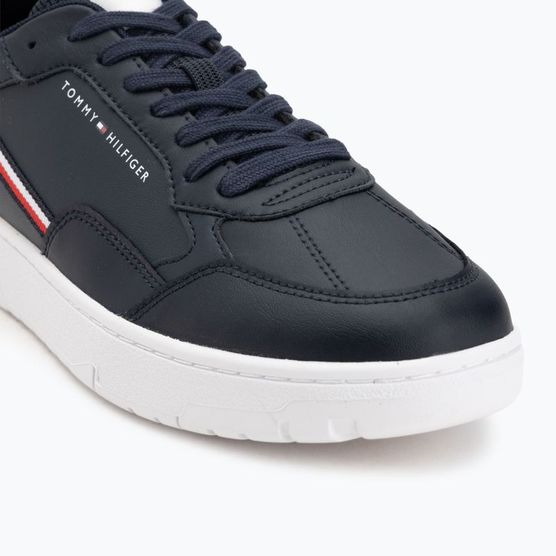 Herrenschuhe Tommy Hilfiger Basket Core Stripes desert sky 7