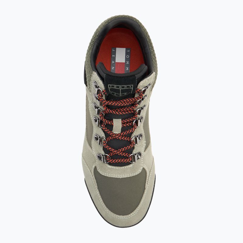Herrenschuhe Tommy Jeans Outsole Low utility sage 5