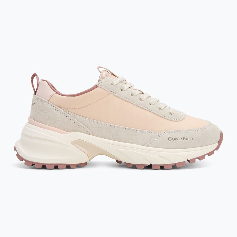 Damenschuhe Calvin Klein YW0YW02075 Hike Runner Mg Nylon Mix whisper pink/dark ecru/dusty rose 2