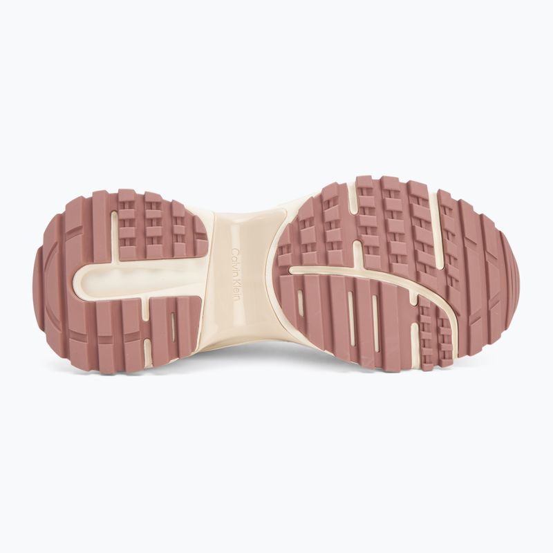 Damenschuhe Calvin Klein YW0YW02075 Hike Runner Mg Nylon Mix whisper pink/dark ecru/dusty rose 4