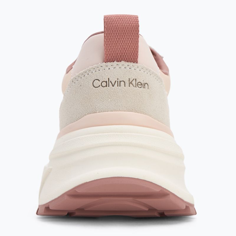 Damenschuhe Calvin Klein YW0YW02075 Hike Runner Mg Nylon Mix whisper pink/dark ecru/dusty rose 6
