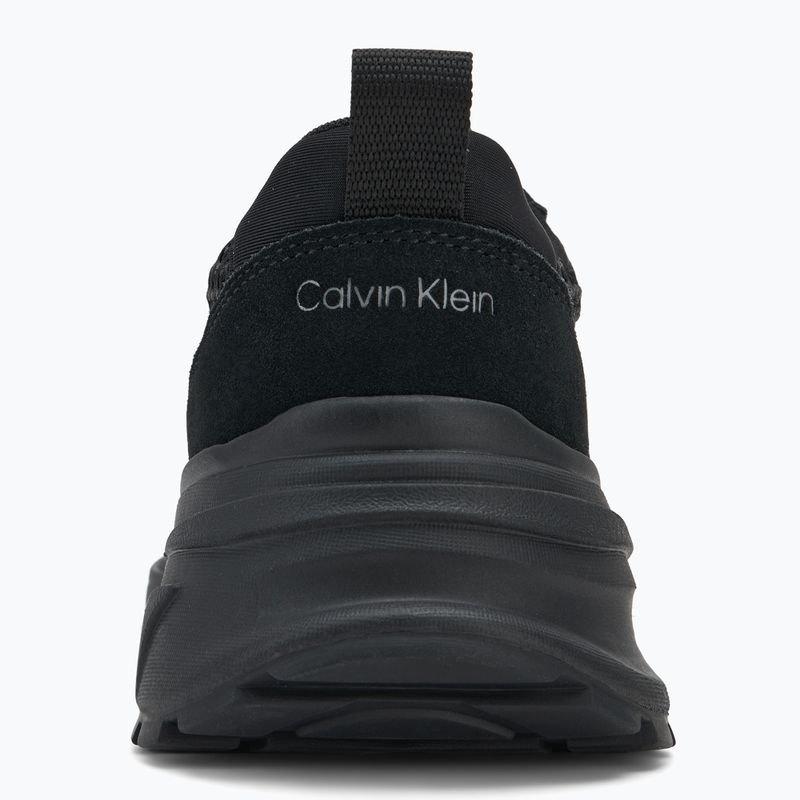 Damenschuhe Calvin Klein YW0YW02030 Hike Runner Lace Up Techmix triple black 6