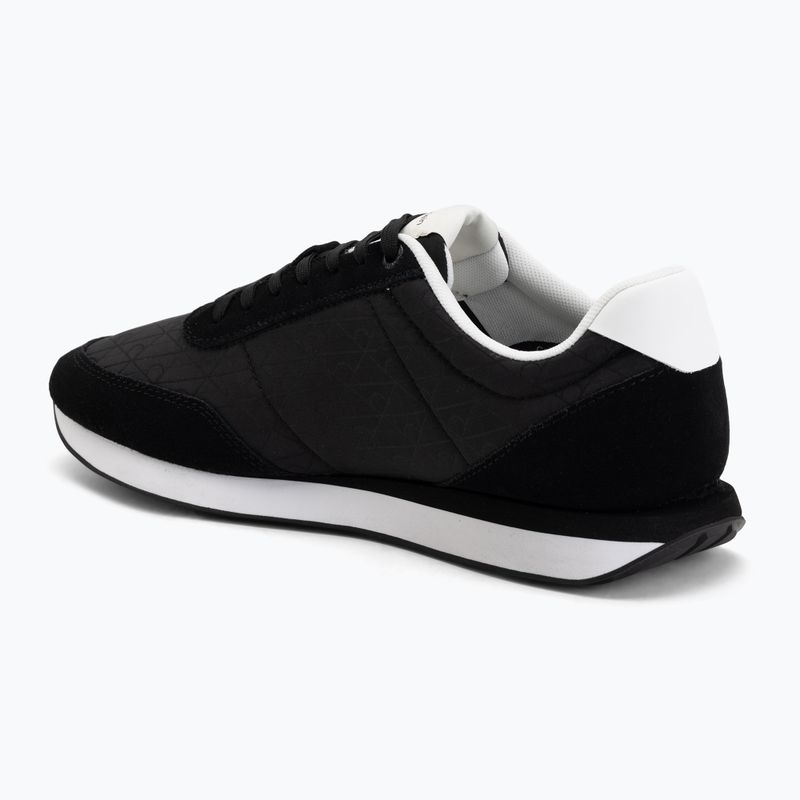 Herrenschuhe Calvin Klein HM0HM02140 Retro Runner Ripstop Aop black/bright white 3