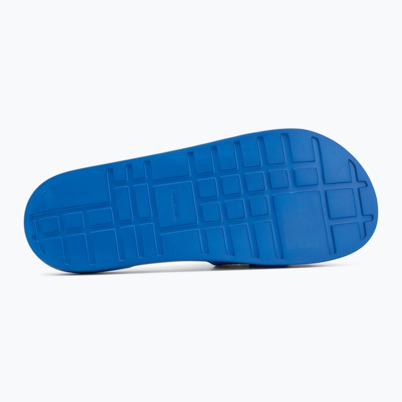 Schlappen Herren Calvin Klein HM0HM02113 Ess Texture lapis blue 4