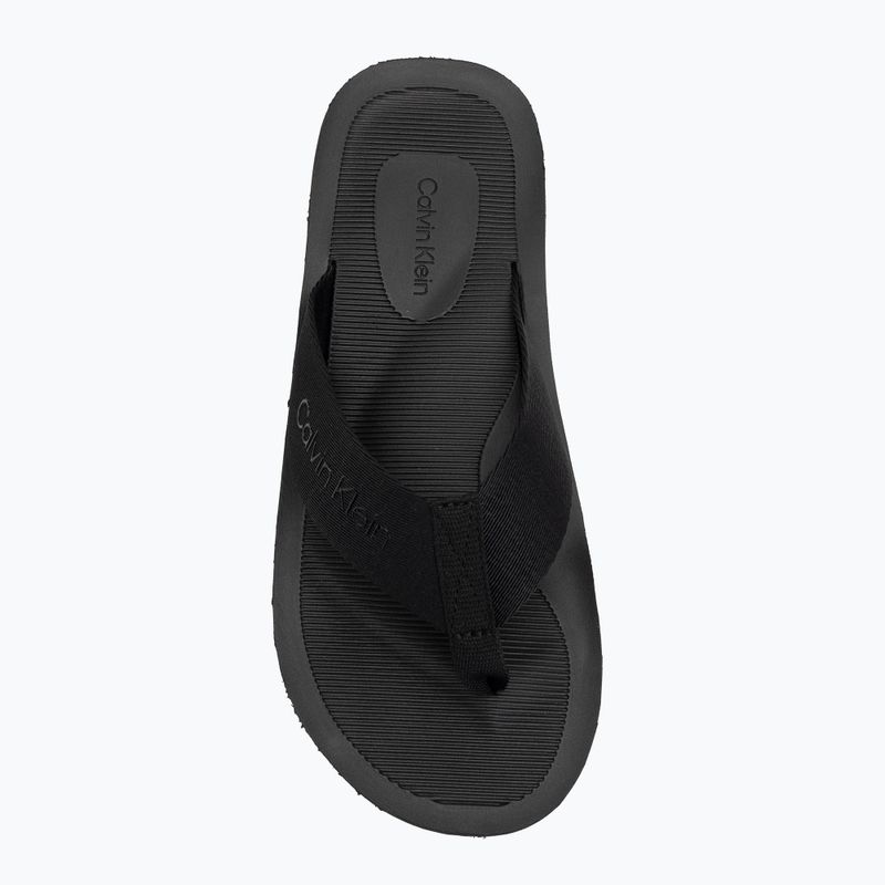 Herren-Flip-Flops Calvin Klein HM0HM02106 City Thong triple black 5