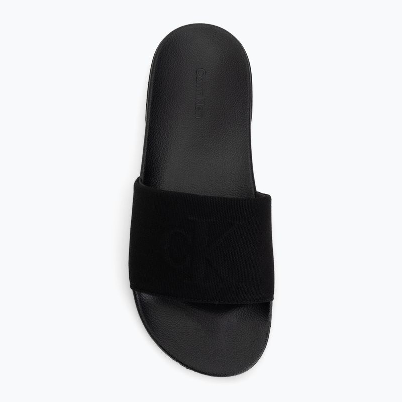 Herren-Badelatschen Calvin Klein Ess Monogram triple black 5