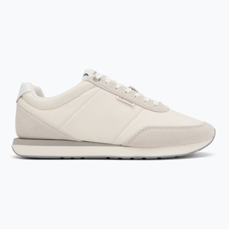 Herrenschuhe Calvin Klein HM0HM02140 Retro Runner Ripstop Aop marshmallow/bright white 2