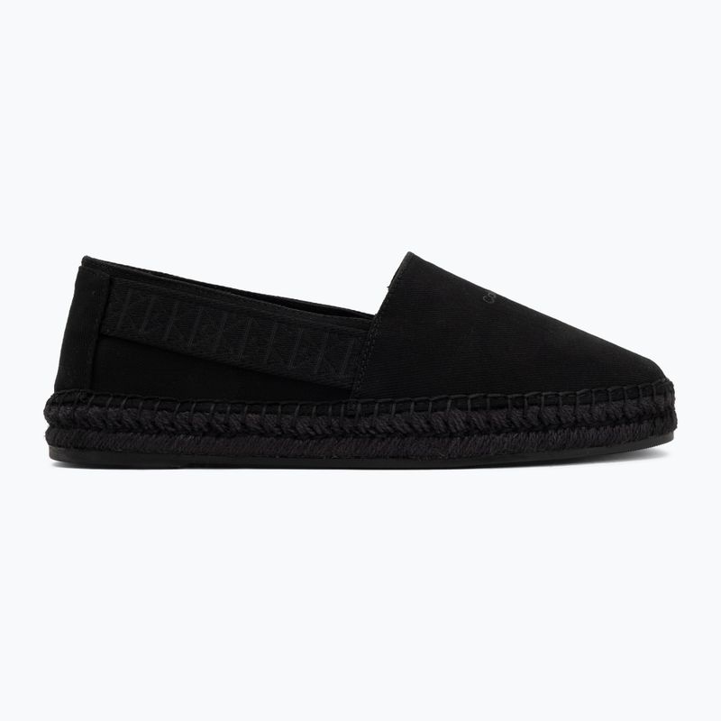 Herren-Espadrilles Calvin Klein HM0HM02075 Webbing triple black 2