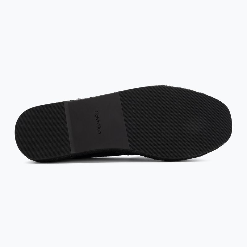 Herren-Espadrilles Calvin Klein HM0HM02075 Webbing triple black 4