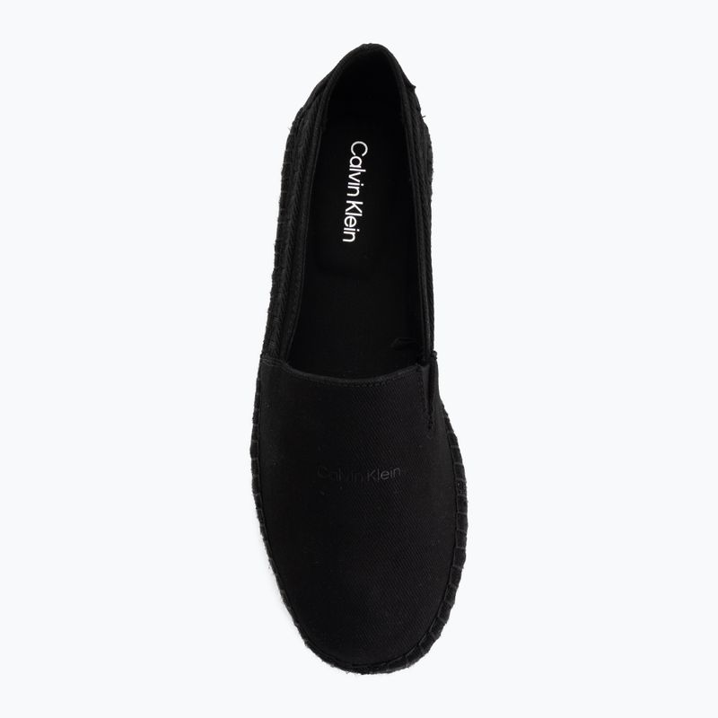 Herren-Espadrilles Calvin Klein HM0HM02075 Webbing triple black 5