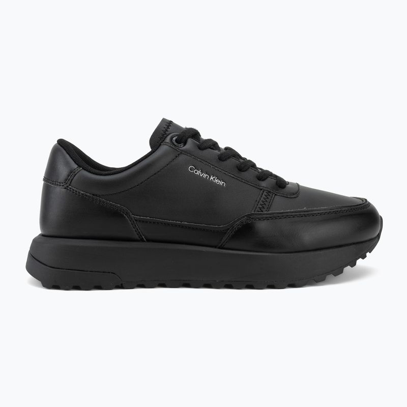 Herrenschuhe Calvin Klein HM0HM02146 City Runner Laceup Leather triple black 2