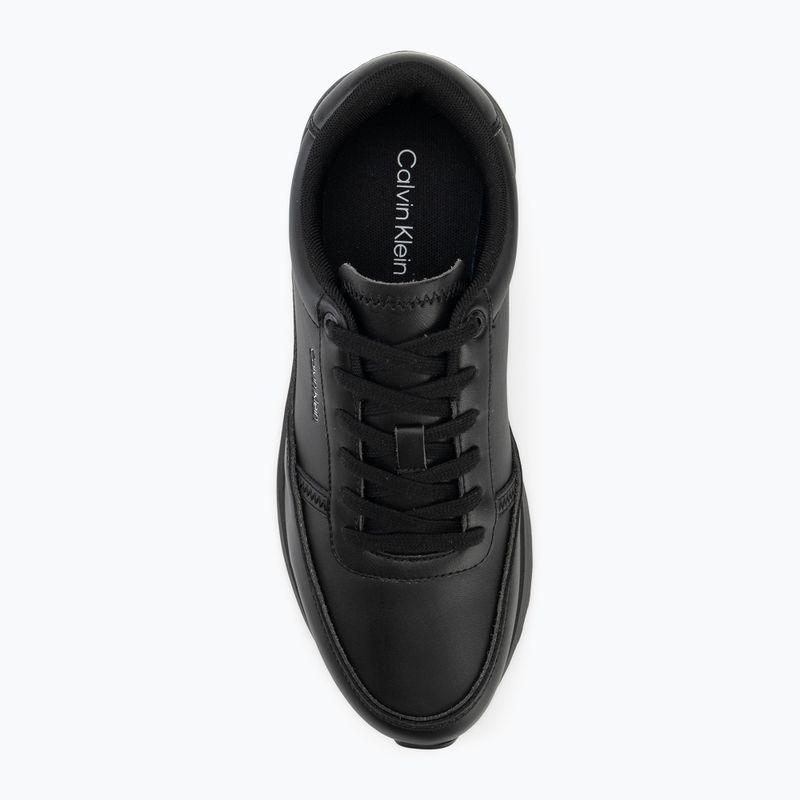 Herrenschuhe Calvin Klein HM0HM02146 City Runner Laceup Leather triple black 5