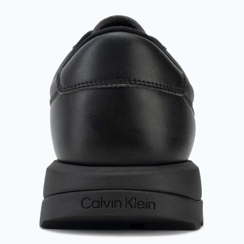 Herrenschuhe Calvin Klein HM0HM02146 City Runner Laceup Leather triple black 6
