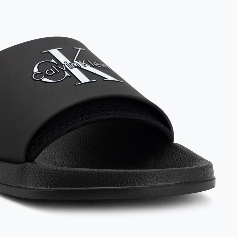 Schlappen Herren Calvin Klein HM0HM02229 Ess Rubber Neoprene triple black 7