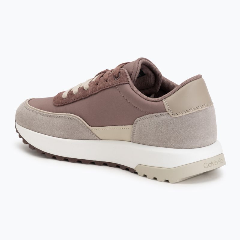 Herrenschuhe Calvin Klein HM0HM02144 City Runner Laceup Nylon Mix muddy brown/desert taupe/oatmeal 3