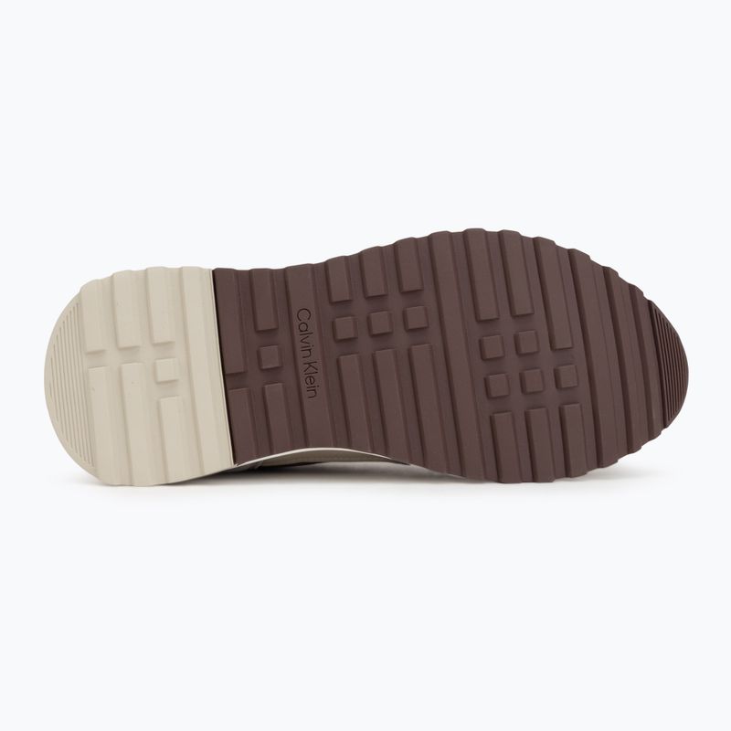 Herrenschuhe Calvin Klein HM0HM02144 City Runner Laceup Nylon Mix muddy brown/desert taupe/oatmeal 4