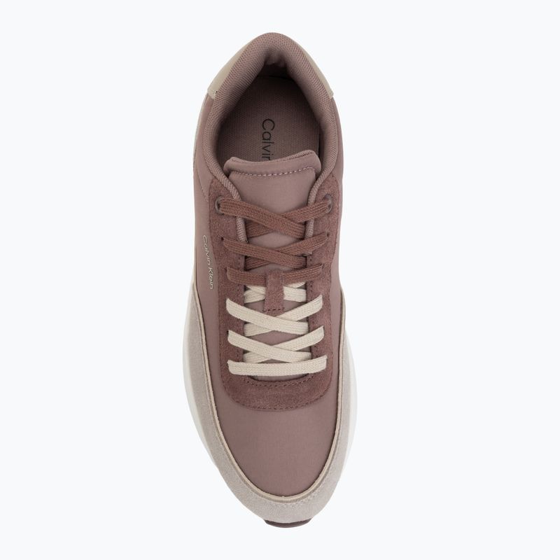 Herrenschuhe Calvin Klein HM0HM02144 City Runner Laceup Nylon Mix muddy brown/desert taupe/oatmeal 5