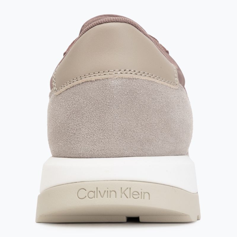 Herrenschuhe Calvin Klein HM0HM02144 City Runner Laceup Nylon Mix muddy brown/desert taupe/oatmeal 6