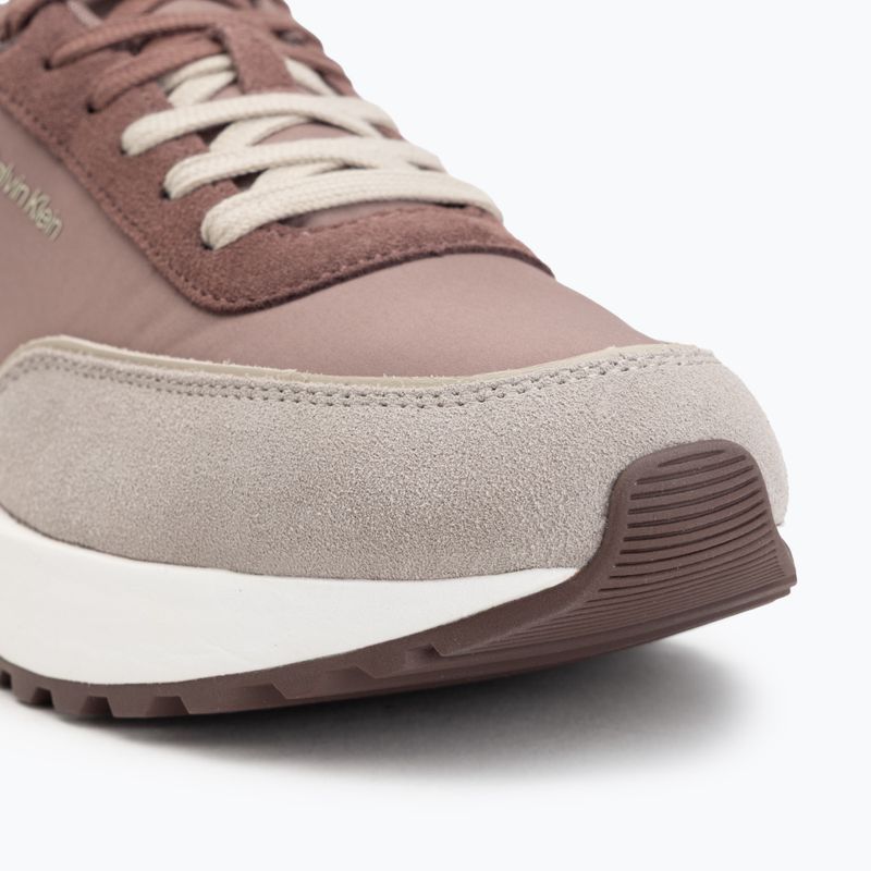 Herrenschuhe Calvin Klein HM0HM02144 City Runner Laceup Nylon Mix muddy brown/desert taupe/oatmeal 7