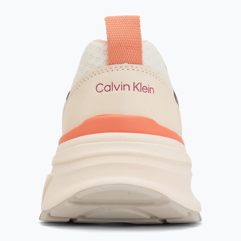 Damenschuhe Calvin Klein HW0HW03002 Hike Run Ckstripe Mesh off white/oatmeal/dusty rose 6