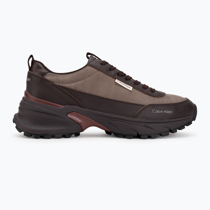 Damenschuhe Calvin Klein HW0HW02999 Hike Runner Organza Met Leather bordeaux/rhubarb 2