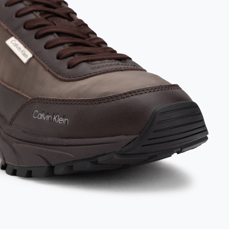 Damenschuhe Calvin Klein HW0HW02999 Hike Runner Organza Met Leather bordeaux/rhubarb 7