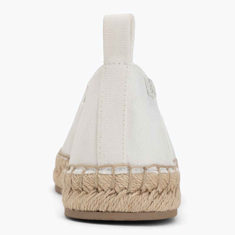 Damen-Espadrilles Calvin Klein HW0HW02931 Oblique Canvas Off White 6