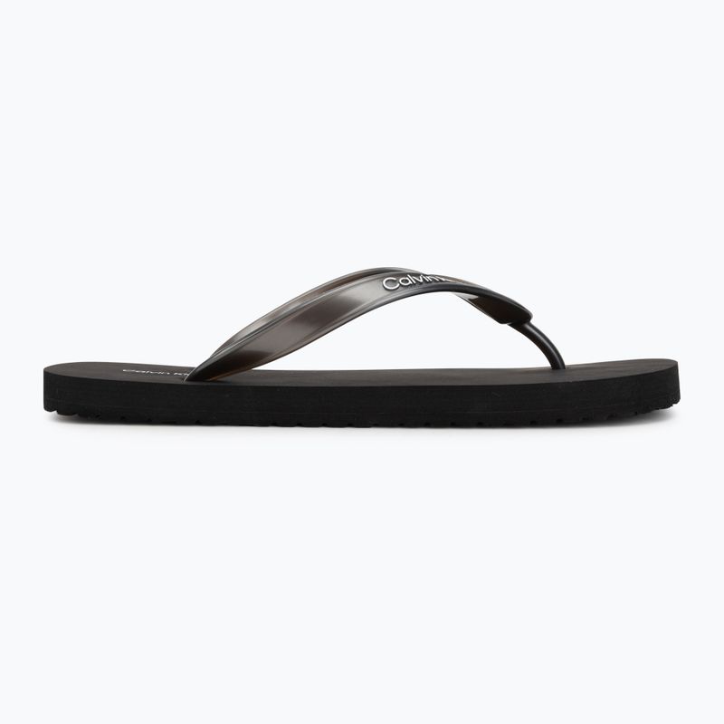 Flip-Flops Damen  Calvin Klein HW0HW02956 Tpu Metallic triple black 2