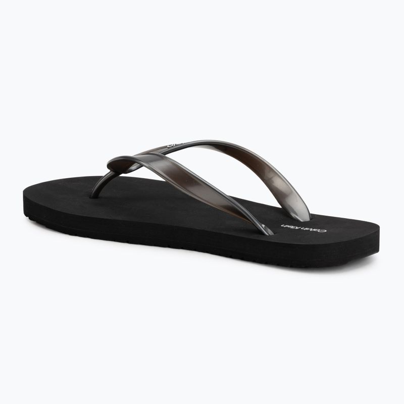 Flip-Flops Damen  Calvin Klein HW0HW02956 Tpu Metallic triple black 3