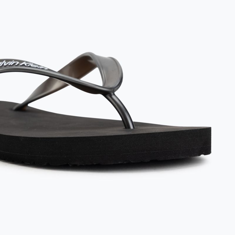 Flip-Flops Damen  Calvin Klein HW0HW02956 Tpu Metallic triple black 7