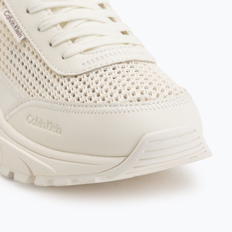 Damenschuhe Calvin Klein HW0HW03000 Hike Runner Lup Lin Mesh marshmallow 7