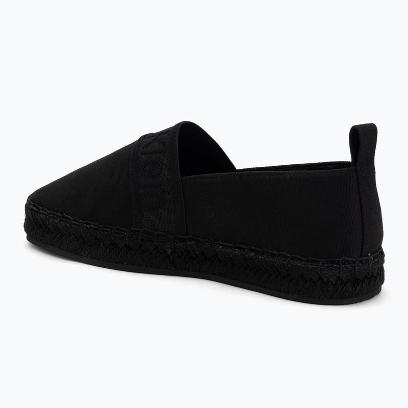Damen-Espadrilles Calvin Klein HW0HW02934 Oblique Webbing Triple Black 3