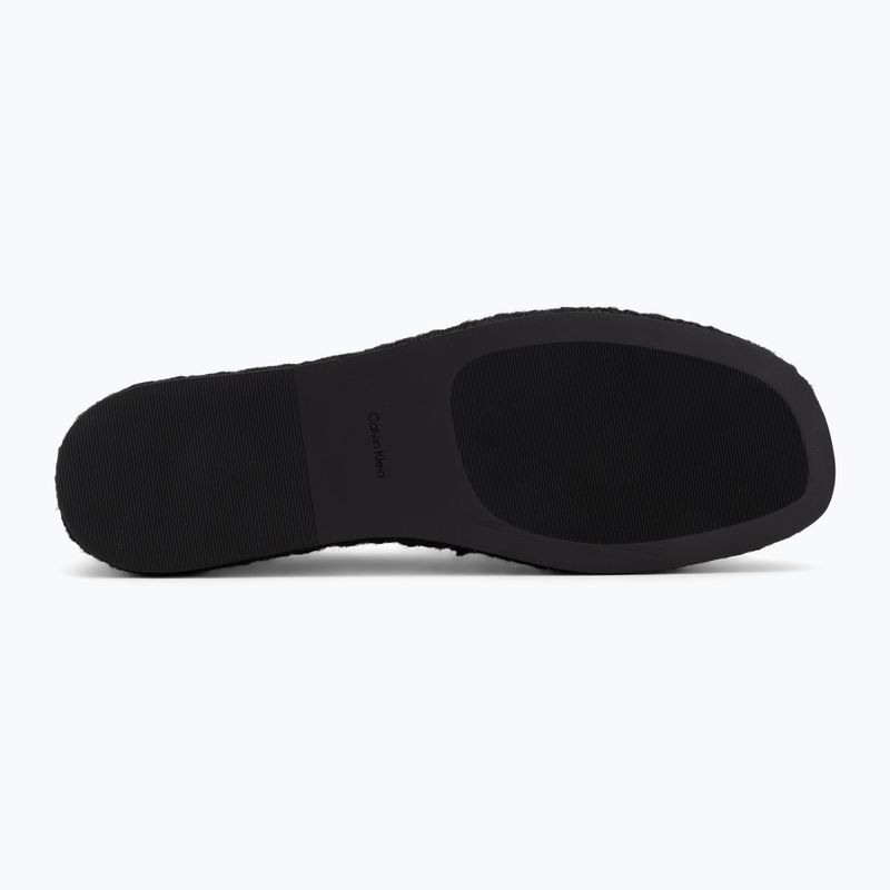 Damen-Espadrilles Calvin Klein HW0HW02934 Oblique Webbing Triple Black 4