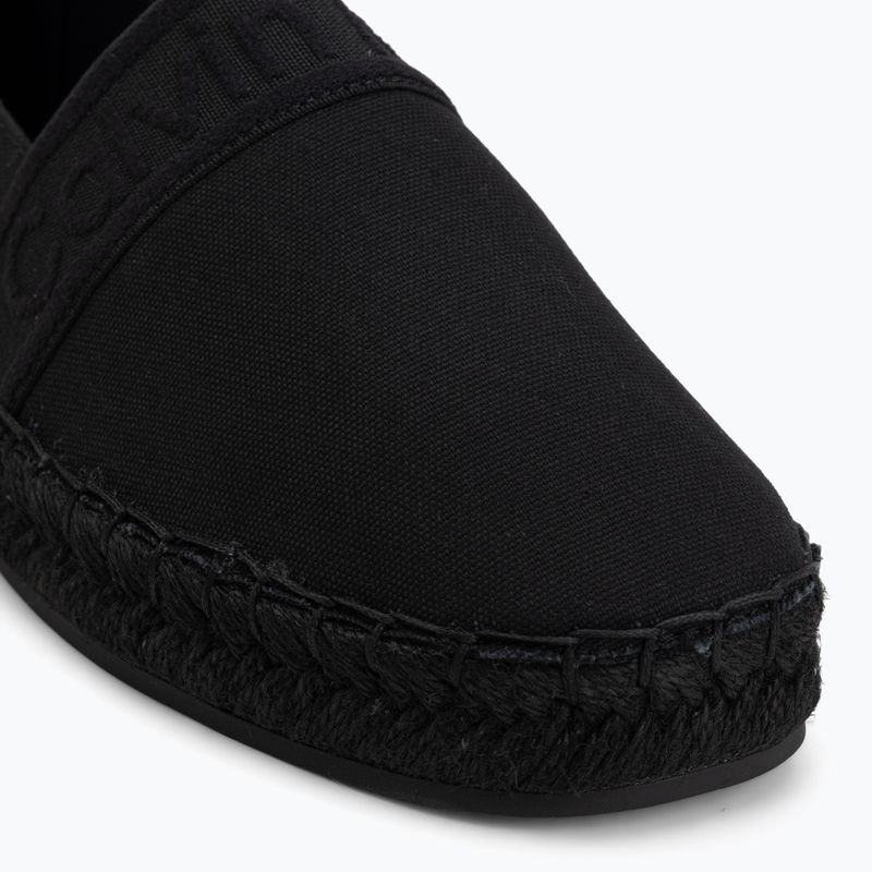 Damen-Espadrilles Calvin Klein HW0HW02934 Oblique Webbing Triple Black 7