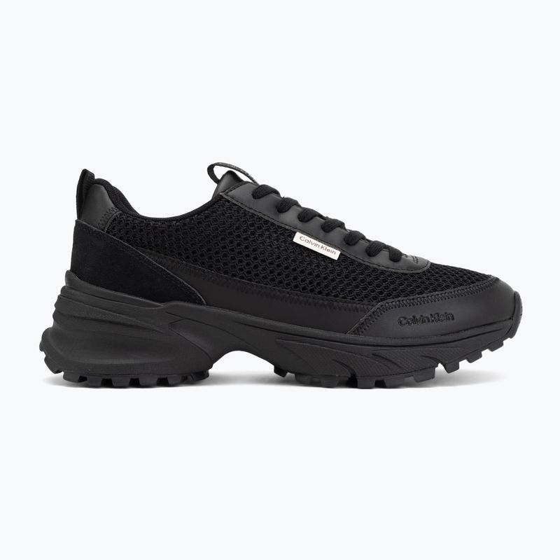 Damenschuhe Calvin Klein HW0HW03000 Hike Runner Lup Lin Mesh triple black 2