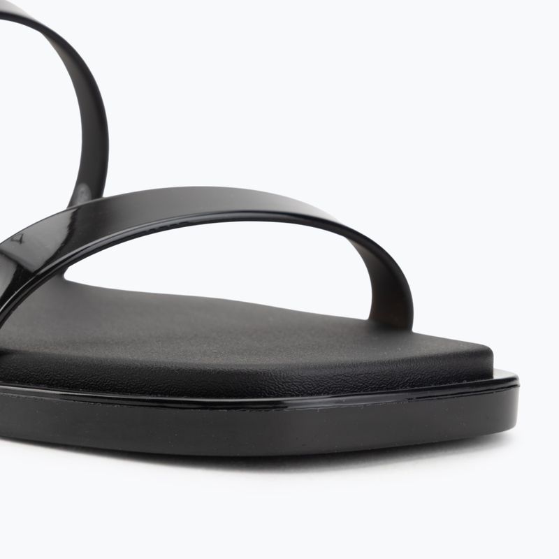 Schlappen Damen Calvin Klein HW0HW02963 Jelly Doub Bar Shiny triple black 7