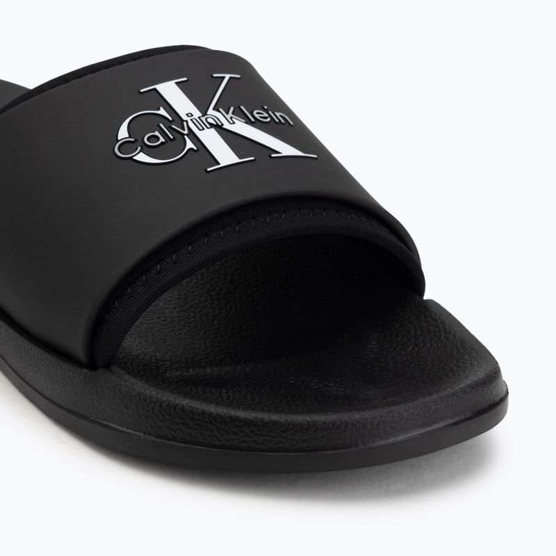 Damenbadelatschen Calvin Klein Ess Rubber Neoprene black/bright white 7