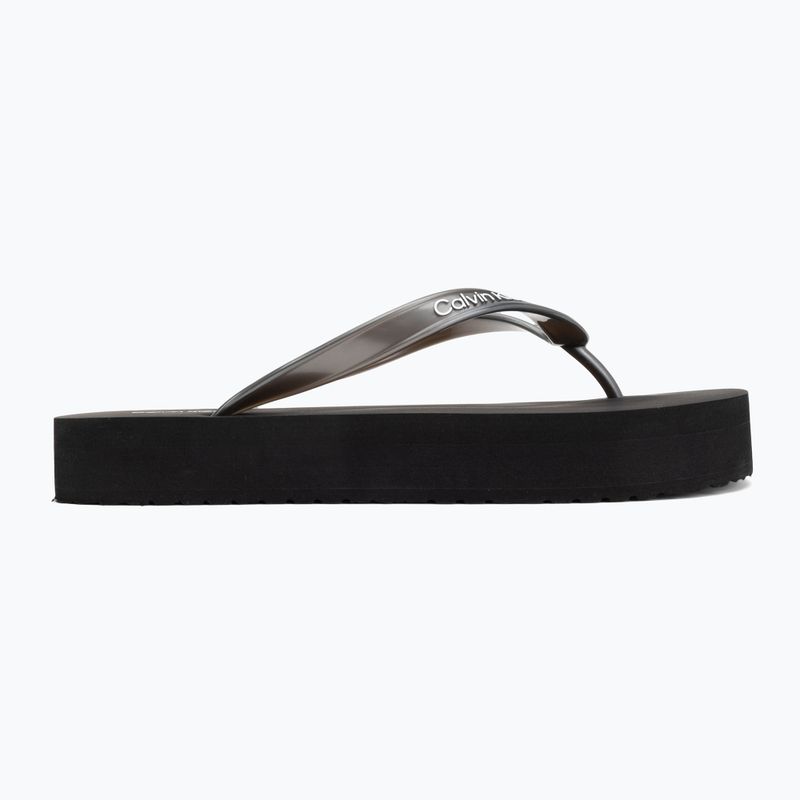 Flip-Flops Damen  Calvin Klein HW0HW03120 Flatform triple black 2